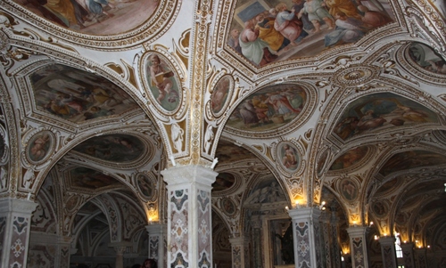 Les belles mosaïques du Duomo de Salerne