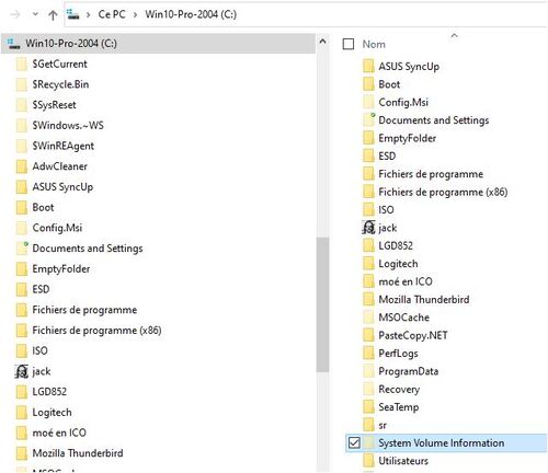 Où sont stockés les points de restauration Windows 10