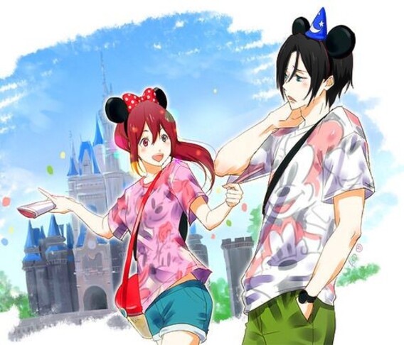 Tsuki à Disneyland