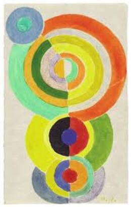 Le rond à la manière de Kandinsky et Delaunay