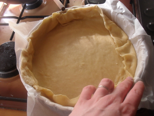 on aime ou on aime pas...une petite tarte à l'oignon 