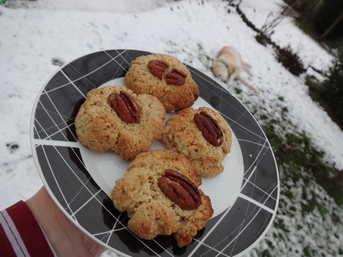 Cookies Aux noix de Pécan et sirop d'érable {Vegan}