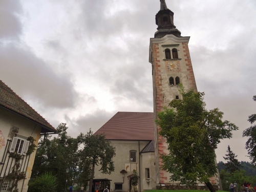 L'église de l'Assomption à Bled en Slovénie (photos)