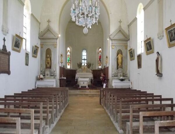 L'église Saint-Claude d'Obtrée