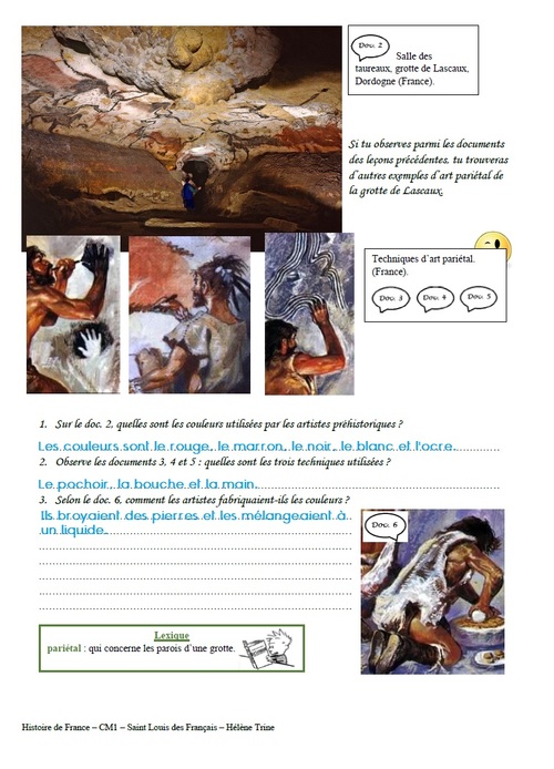 H11: L'art pariétal: Les grottes de Lascaux et d'Altamira