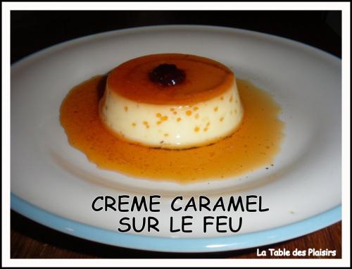 LA CRÈME CARAMEL SUR LE FEU