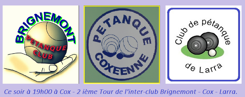 INTER-CLUB 2014 -2 ième tour à COX.