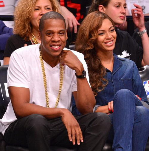 Beyonce et Jay-Z au Match des Nets [12/05/2014]
