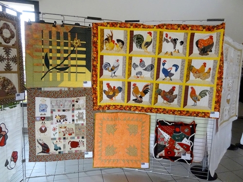 Une très belle exposition de patchwork à la MJC Lucie Aubrac