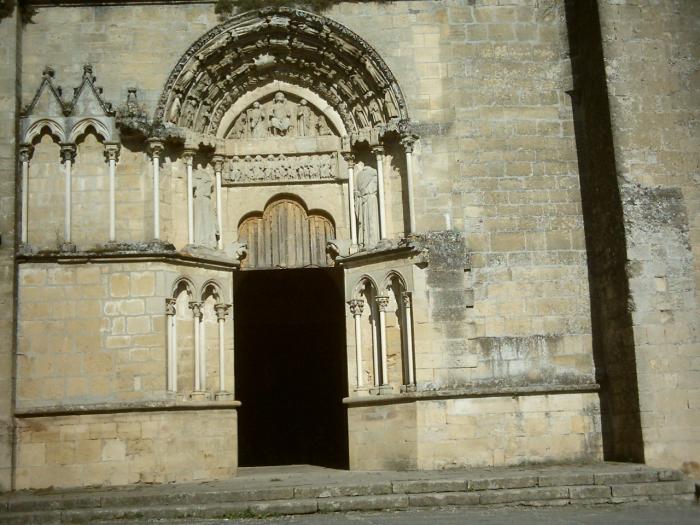 L'église Saint-Sauveur et Saint-Martin de Saint-Macaire (gironde)