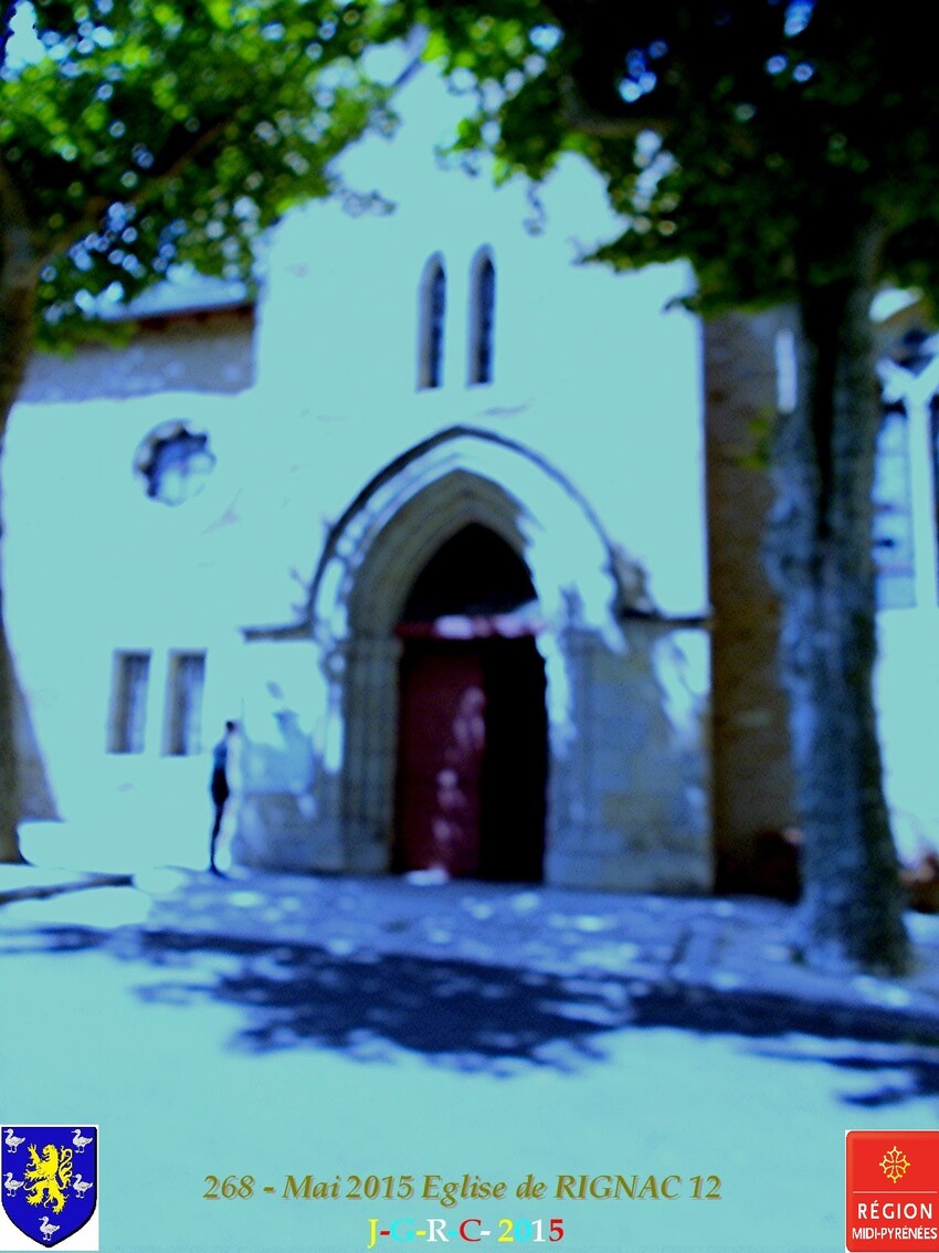 Eglise de RIGNAC  12    MAI  2015     D  17/08/2015