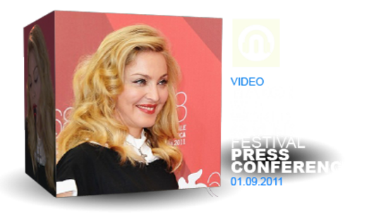 W.E. World Premiere @ Venice Film Festival | Conférence de Presse de Madonna & cast