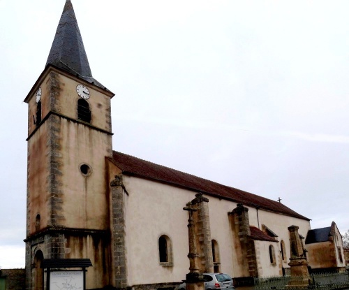 L'église de Savoisy...
