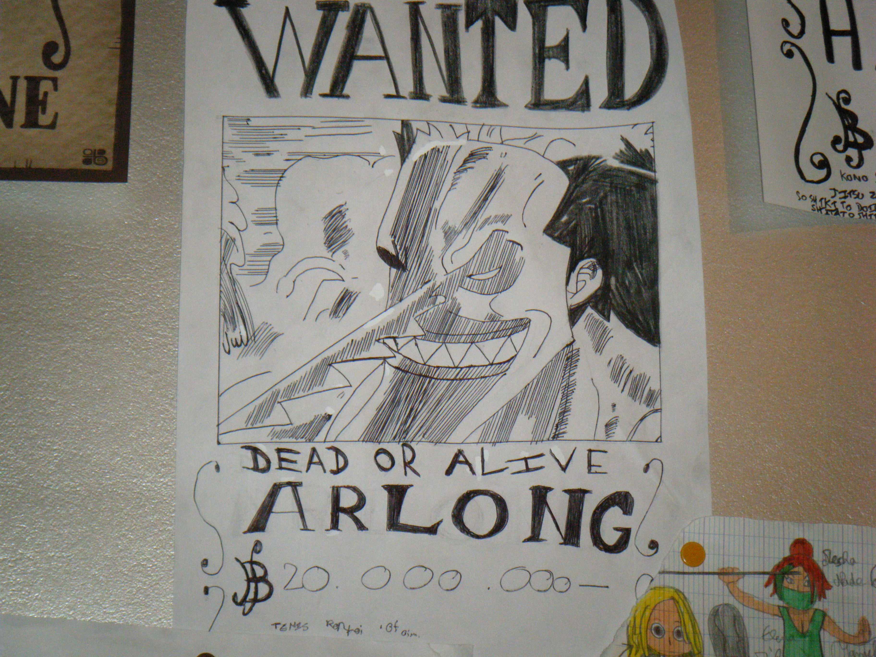Dessin de One Piece n°30: Avis de recherche d'Arlong - Bienvenue dans mon  atelier