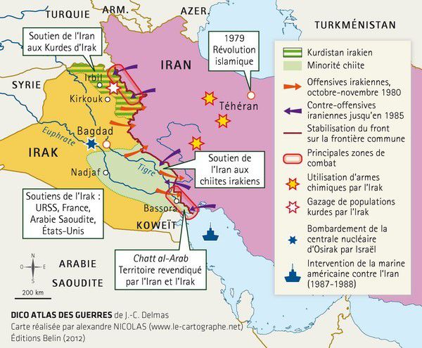 Résultat de recherche d'images pour "guerre iran irak"