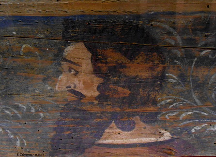 Les plafonds peints médiévaux de Lagrasse