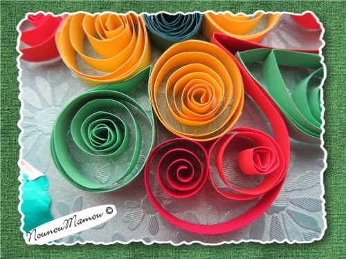 Carte en quilling