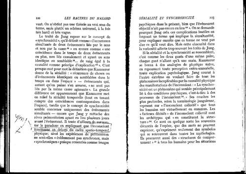 Arthur Kostler les racines du hasard  pages 118à 125