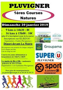 Course Nature de Pluvigner - Dimanche 20 janvier 2019