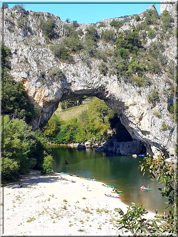 1006 - Traversée de l’Ardèche : Le Pont d’Arc (07)