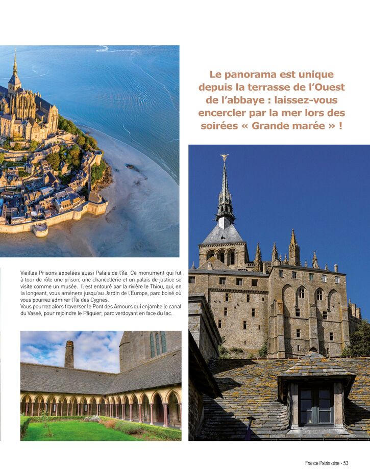 Les plus beaux sites de France - Mont-Saint-Michel et sa baie (9 pages) 