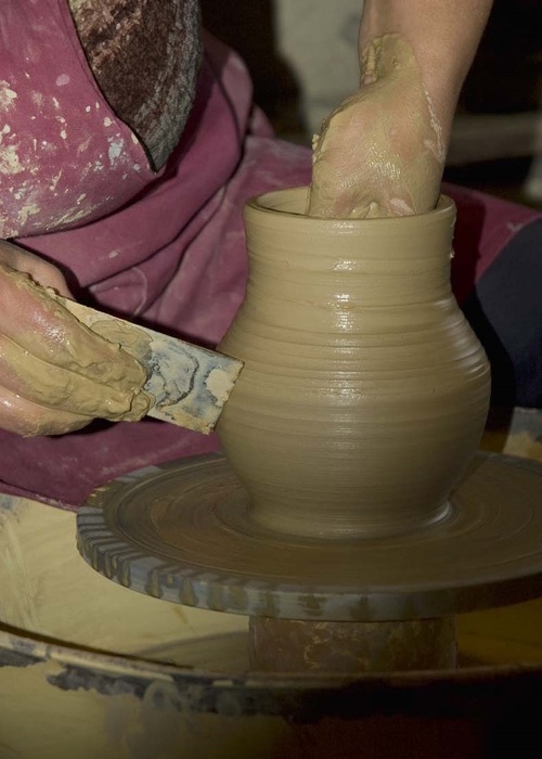 En camping-car dans l'Yonne: la poterie