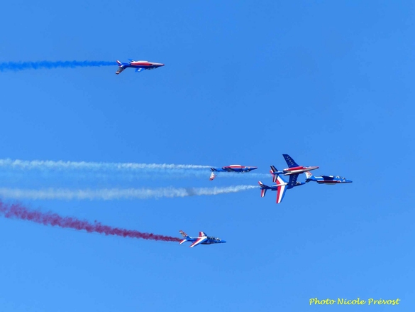 Le meeting de Perros Guirec , vu par Nicole Prévost passionnée d'aviation