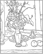 Coloriages d'oeuvres d'art