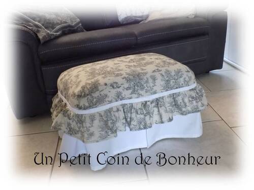 Couture : Pouf Pouf 