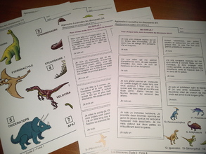 Les dinosaures : activités pour le cycle 2 - Génération 5