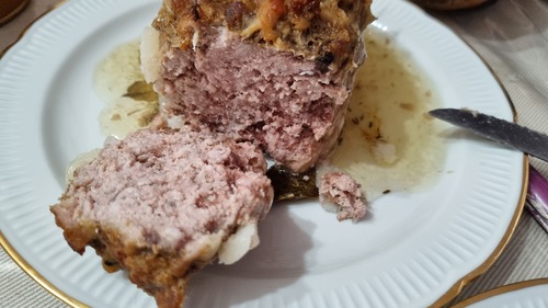 Pour terminer ma recette de pâté