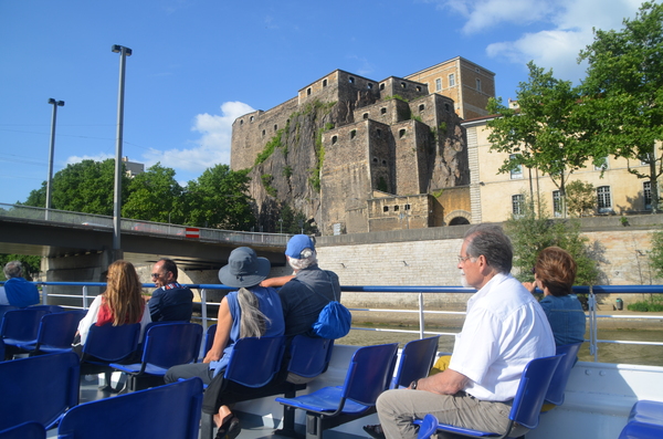 Escapade à Lyon (Deuxième jour) : croisière sur la Saône