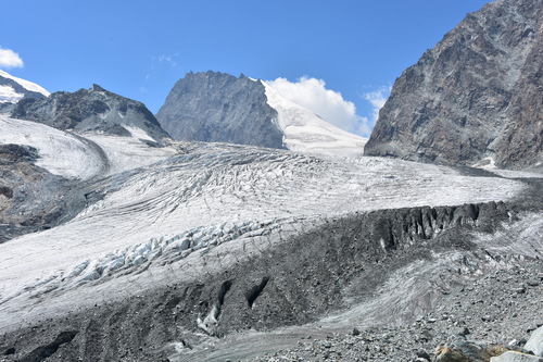 Saas Fee: Glacier Trail.