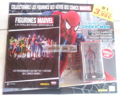 N° 1 La collection officielle figurines Marvel - Test 