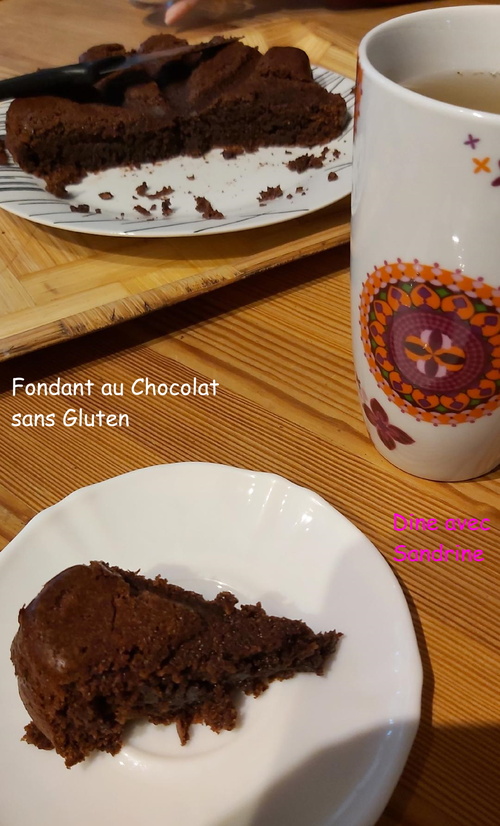 Un Fondant au Chocolat sans Gluten