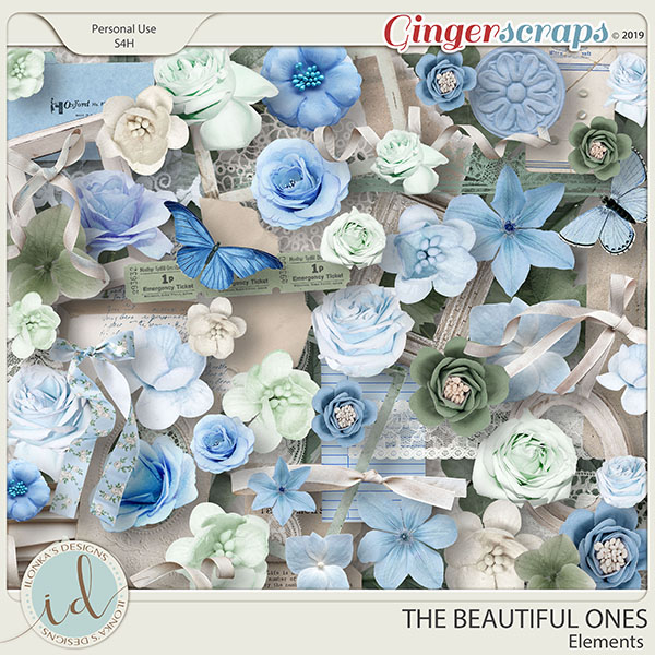 The Beautiful Ones - Release May 1st 2019 at Gingerscraps Id_the11