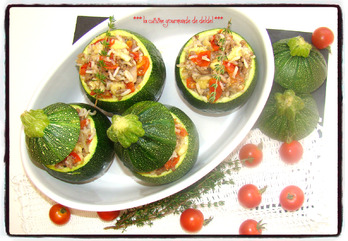 COURGETTES FARCIS