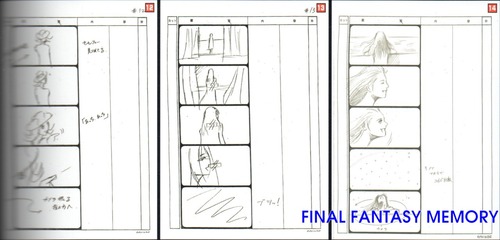 FFVIII - ARCHIVES DE DÉVELOPPEMENT - PARTIE 9 : STORYBOARDS (2)