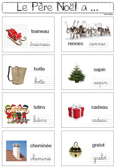 Écrire au père Noël en français, c'est facile ! - EFBA