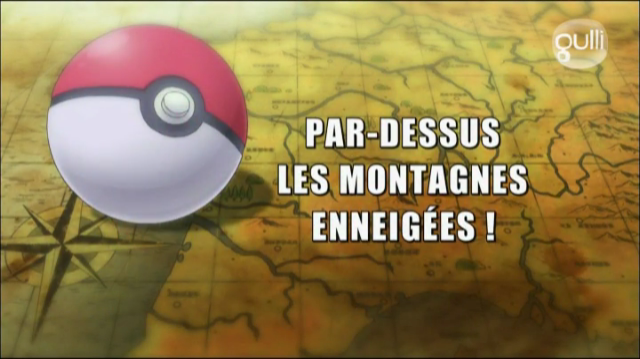 Par-dessus les montagnes enneigées !