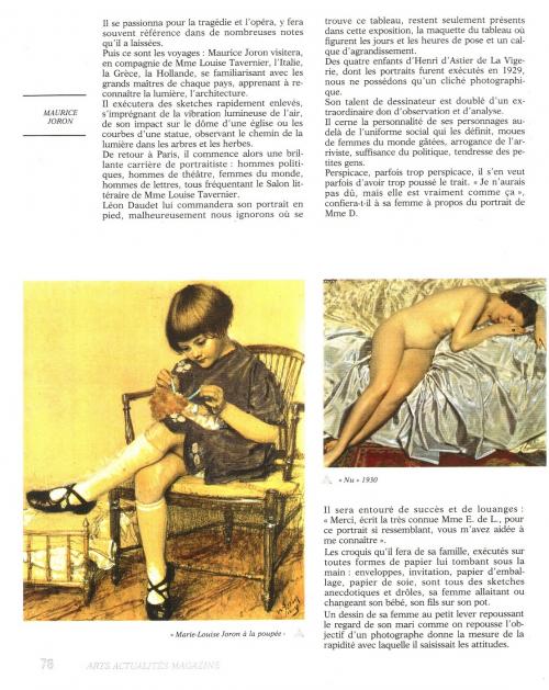 Article d'Anne Wilkinson