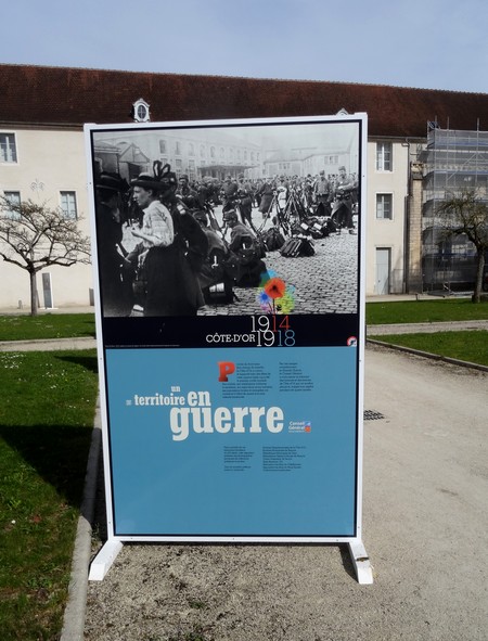 La Grande Guerre évoquée dans la cour du Musée du Pays Châtillonnais-Trésor de Vix