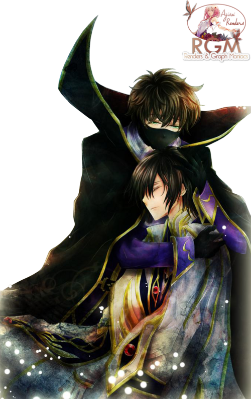 Render Code Geass - Renders code geass lelouch suzaku yaoi couple triste 