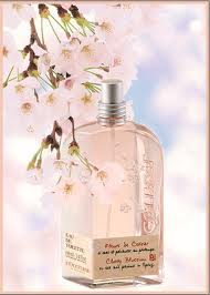 La gamme "Fleurs de cerisier" by L'occitane