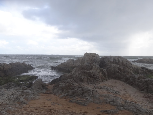 Un "grain" arrive" sur la plage