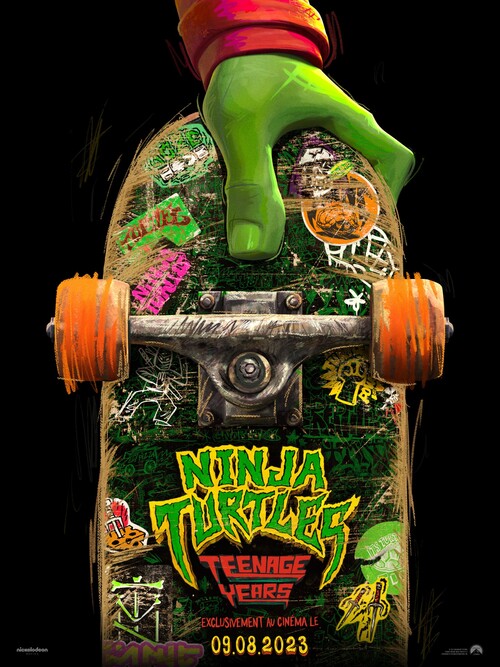 Découvrez les voix françaises et la bande-annonce VF du film "NINJA TURTLES TEENAGE YEARS" - Le 9 août 2023 au cinéma