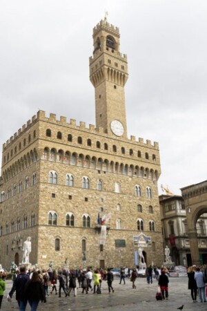 Italie,Florence,le Palazzo Vecchio