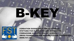Saisie au clavier mono manuelle : B-Key / Clavier Seveke - Nouvelles  Technologies & Handicap