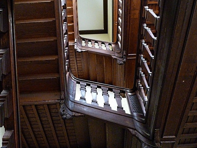Escalier en bois 1 Marc de Metz 2011
