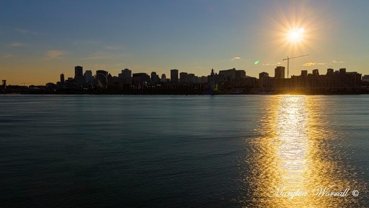 Montréal : Coucher de soleil